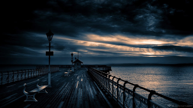 Dark Storm Pier