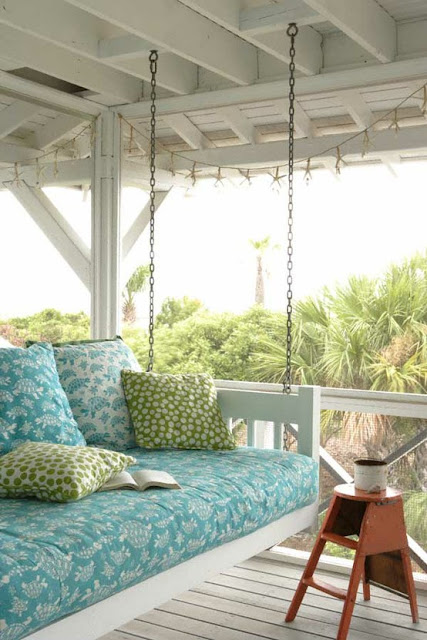 wicker porch swings