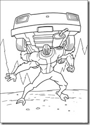 desenhos para colorir do Ben 10 quatro braços