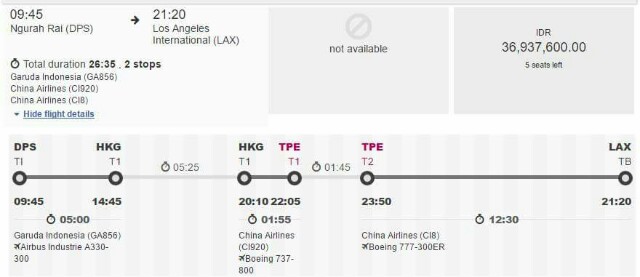 Rute Dari Bali Ke Los Angeles (Mengupas Kebohongan Konspirasi Bumi Datar)