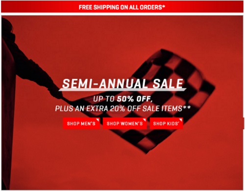 PUMA Semi Annual Sale Up To 50% Off + Extra 20% Off Sale Items