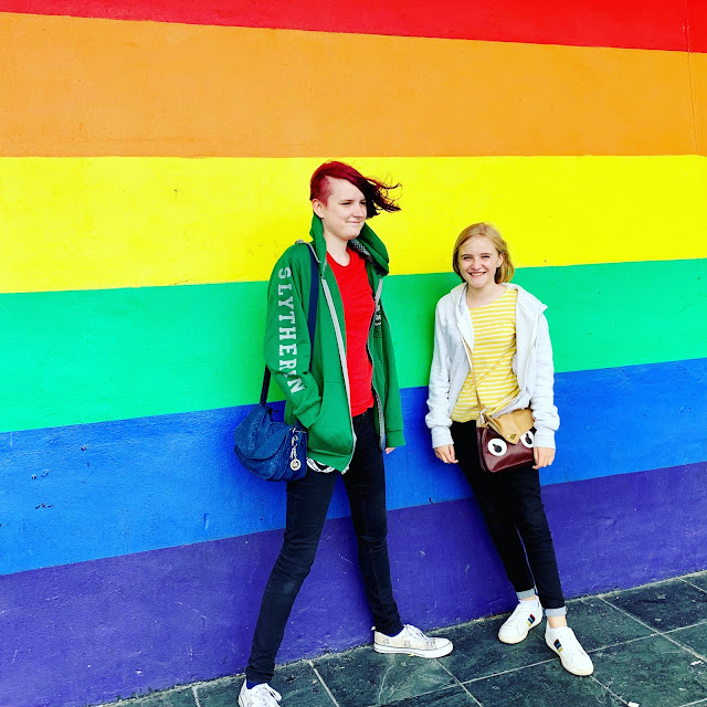 Brighton Pride Flag Wall