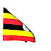Animated Flag of Uganda