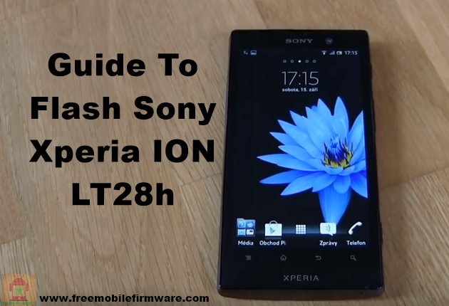 Sony Xperia ION LT28h Jelly Bean 4.1.2 Tested Firmware