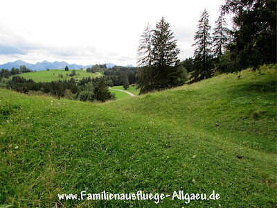 Blick in die Allgäuer Landschaft