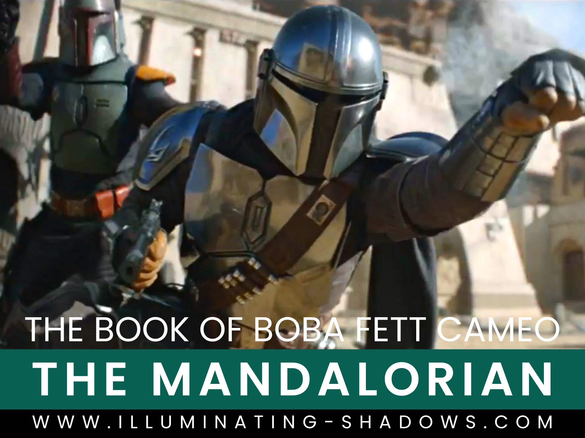 The Mandalorian Cameo in The Book of Boba Fett - Picture of Din Djarin and Boba Fett