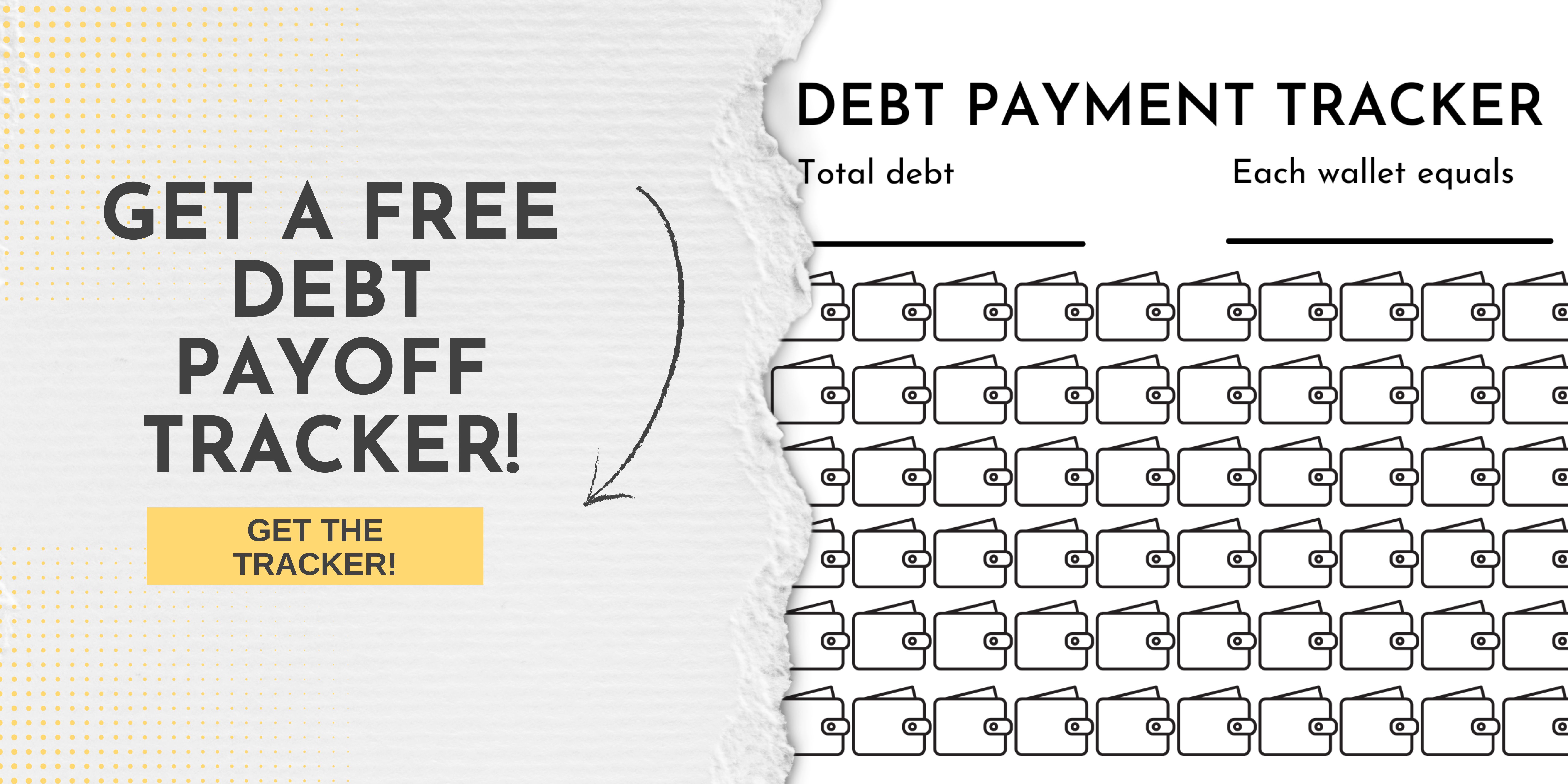 free debt payoff tracker printable from a relaxed gal.