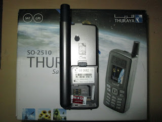 Hape Satelit Thuraya SO-2510 Seken Termasuk Perdana Dan Pulsa