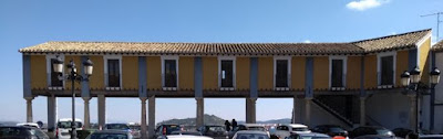 Soportales de la Plaza del Castillo de Cehegín.