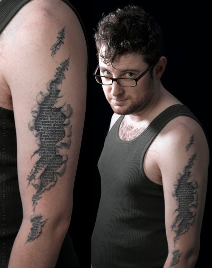 This is amazing architecture and simply some cool tattoo designs could come