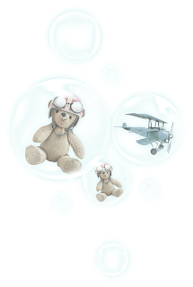 Pilot Bears Clipart.