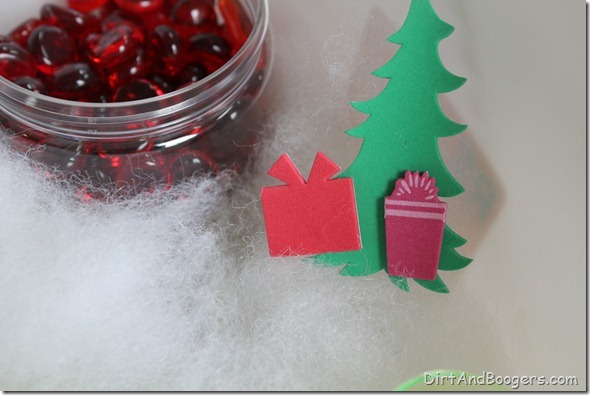 Sensory Box and Glass Gems