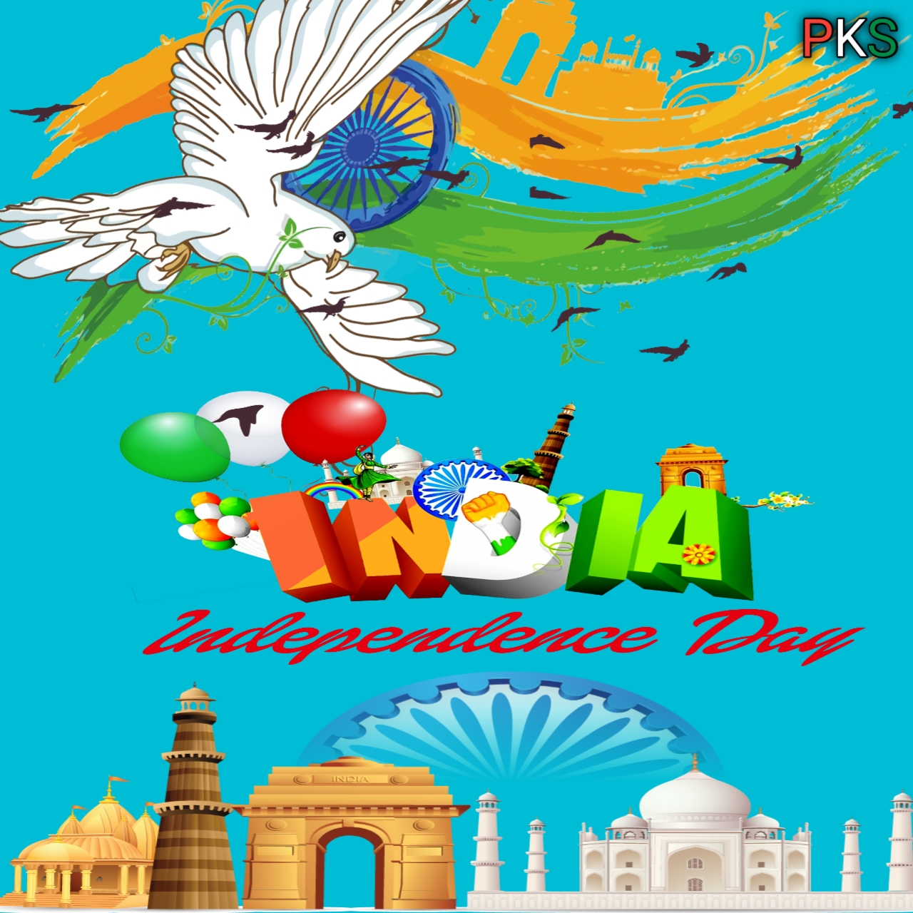 15th August Independence Day 4K Wishes Image & Download