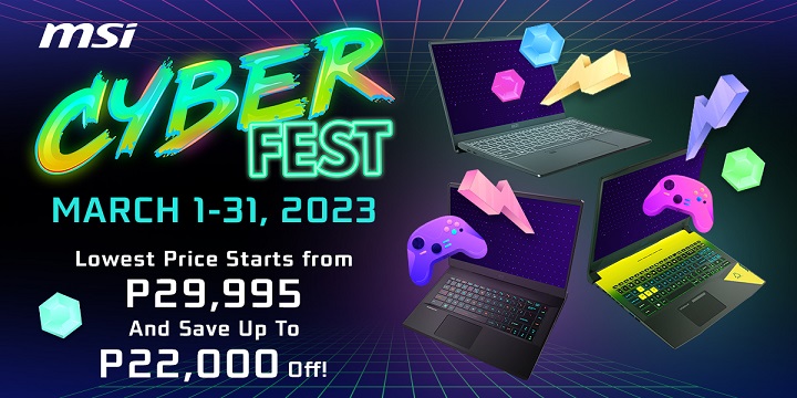 MSI Laptop CyberFest 2023