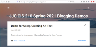 Default Theme that comes with Default Version of Blogger Blog