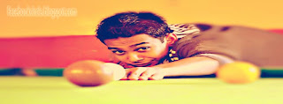 Boy Play Snooker Facebook Cover