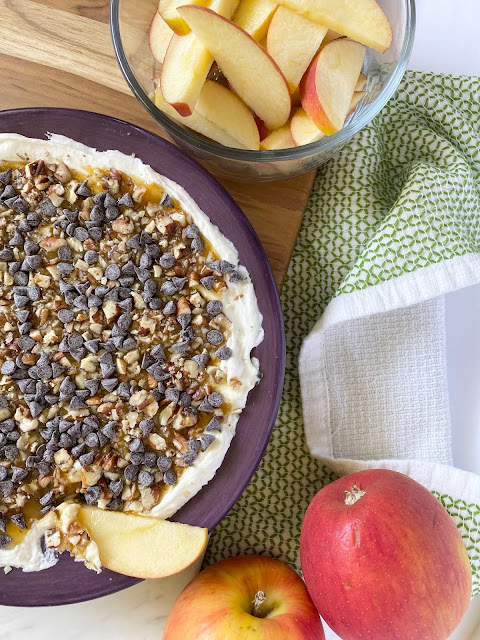 5 Minute Apple Toffee Dip