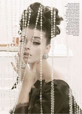 Crystal Renn in Elle Canada Magazine January 2010 photo