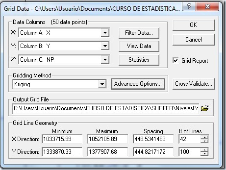 F18 Ventada Grid Data