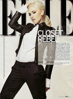 Gwen Stefani, Elle magazine, 