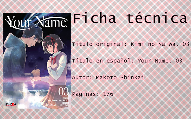 Reseña "Your Name. 03"