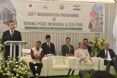 Japan and Nagaland Inaugurate Kohima Peace Memorial and Eco Park