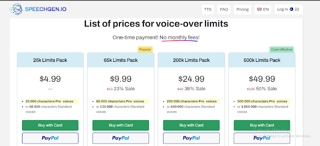 speechgen-io  price