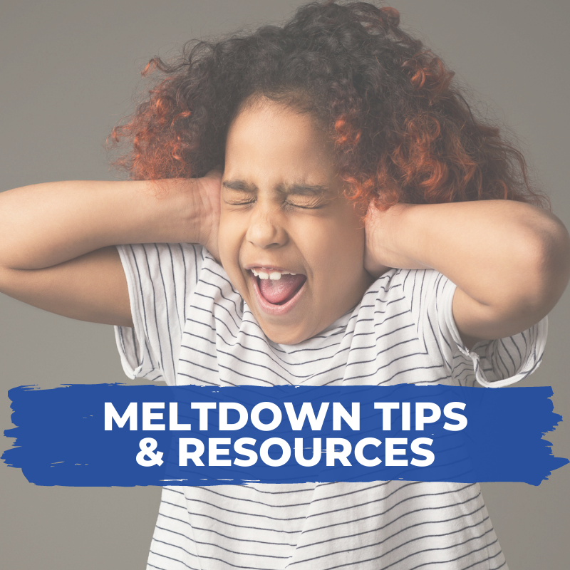 Autism/sensory meltdown tips and resources