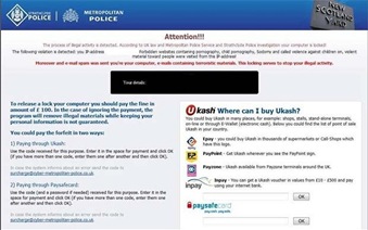 'Scotland Yard' ransom virus holds computers hostage