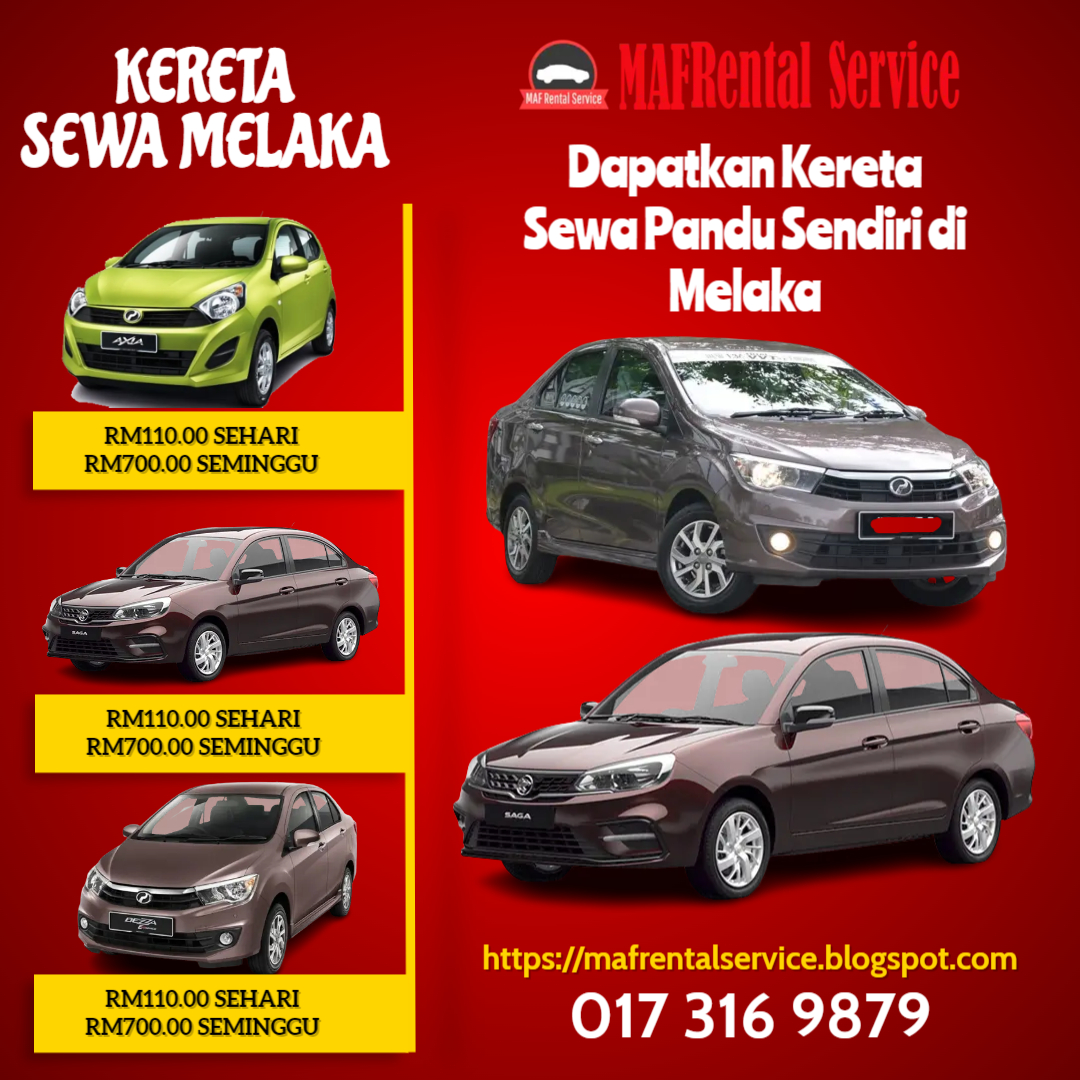 Kereta Sewa Pandu Sendiri Melaka