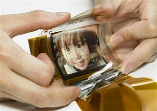 Sony 's Film-thin Display Bends Like Paper