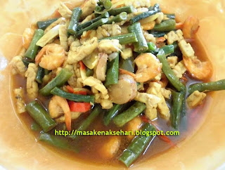 Resep Tumis Kacang Panjang Tempe