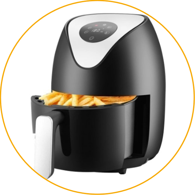 Strogen Airfryer Compact 2.0 Quality products at economical prices. Choose this product if you have a limited budget to buy an air fryer. You don't need to doubt the quality of this Strogen product even though the price is economical. This product uses air circulation technology that can rotate up to 360 degrees so that food can be cooked evenly.  Not only that, this product also uses a practical digital timer and temperature control. In addition, this air fryer pan has a non-stick coating and can be machine washed. It feels like nothing to lose to make this product your choice.