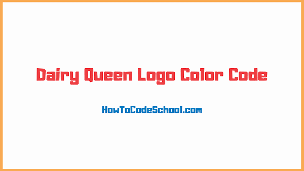 Dairy Queen Logo Color Code