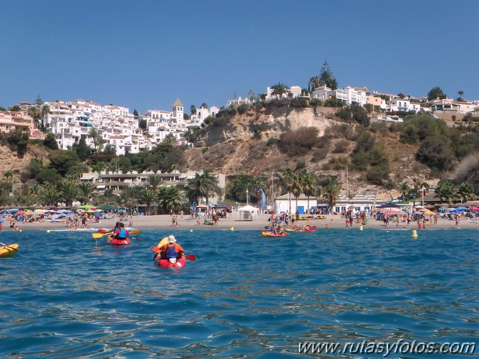 Kayak Playa de Burriana - Acantilados de Maro