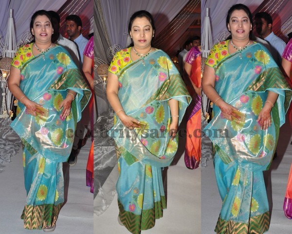 Vasundhara at Priyanka Dutta Wedding