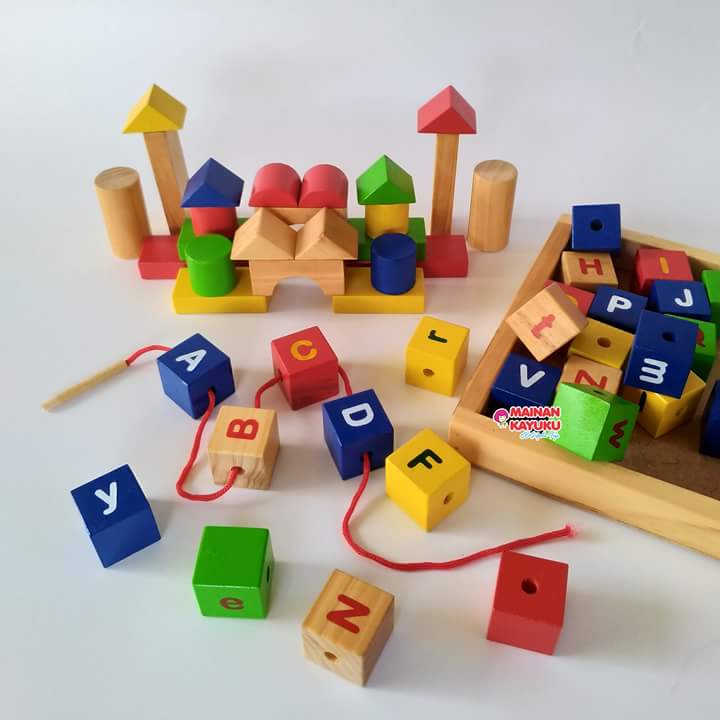 City Block Huruf SEBUTIK EDUTOYS