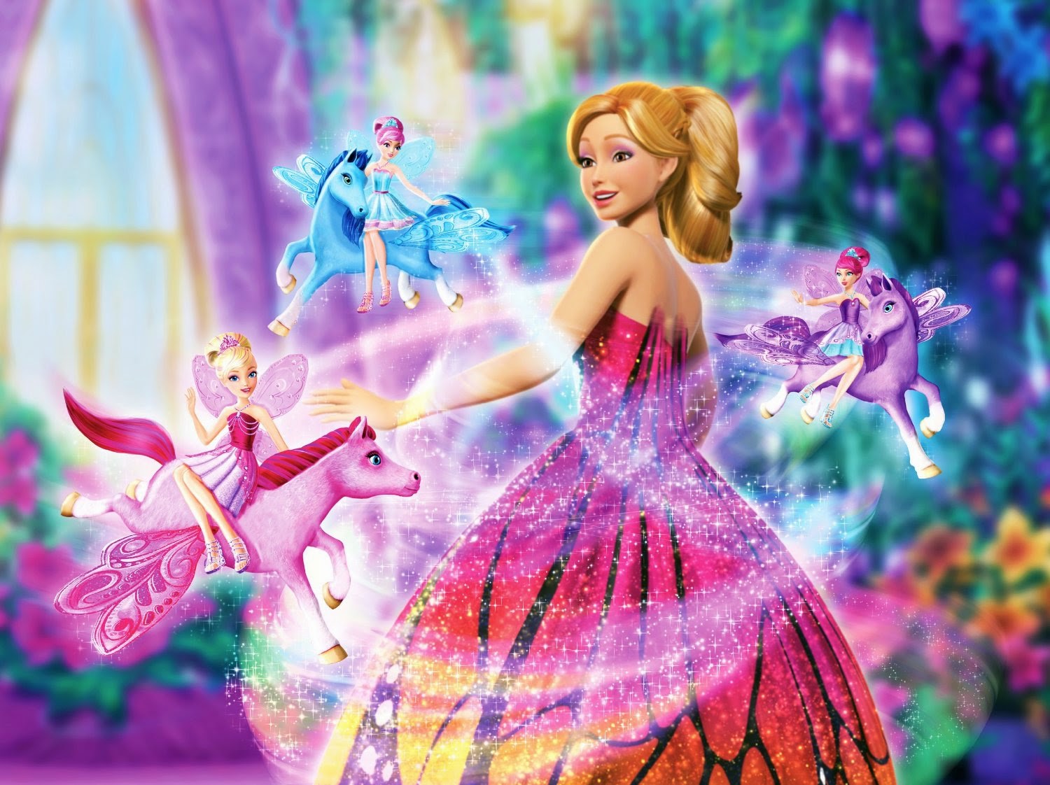 Barbie Mariposa and the Fairy Princess (2013) HD Movie