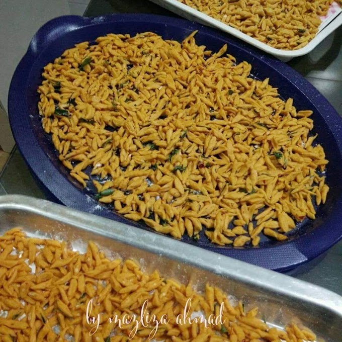 Resepi Mudah Kuih Gunting,Kudapan Enak Di Aidilfitri