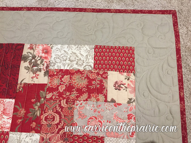 http://carrieontheprairie.blogspot.com/2019/03/karens-scarlet-tan-quilt.html