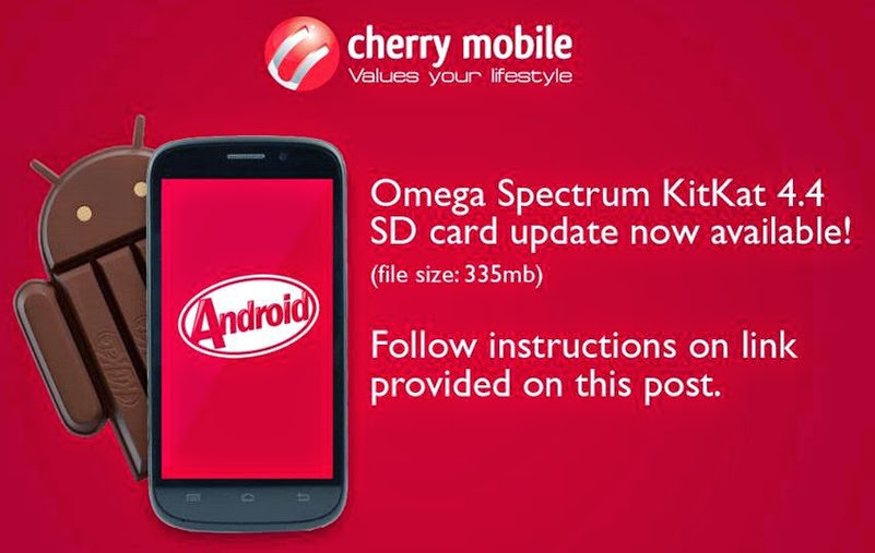 Cherry Mobile KitKat Update