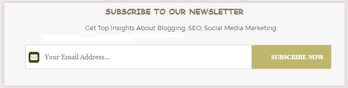 below every post email subscribe widget for blogger blogspot