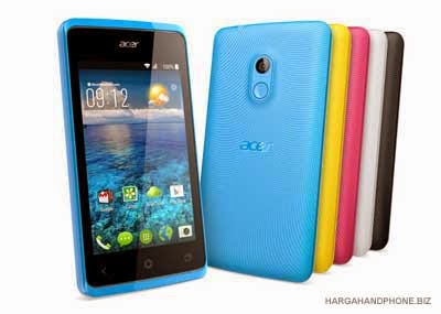 menjadi smartphone Acer pertama yang menawarkan bandrol harga paling murah diantara lainn Acer Liquid Z200 Spesifikasi dan Harga