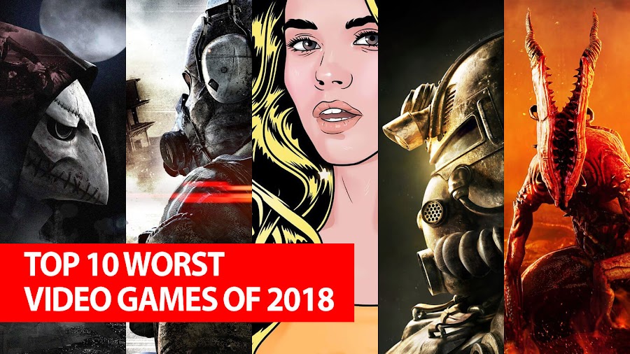 top 10 worst games of 2018