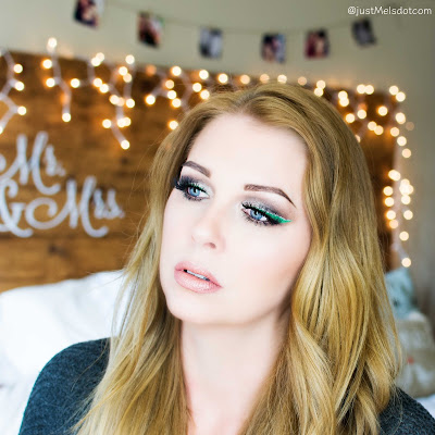 justmelsdotcom Christmas Inspired Makeup