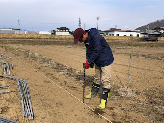 【20210207】ハウス穴開け用ドリル