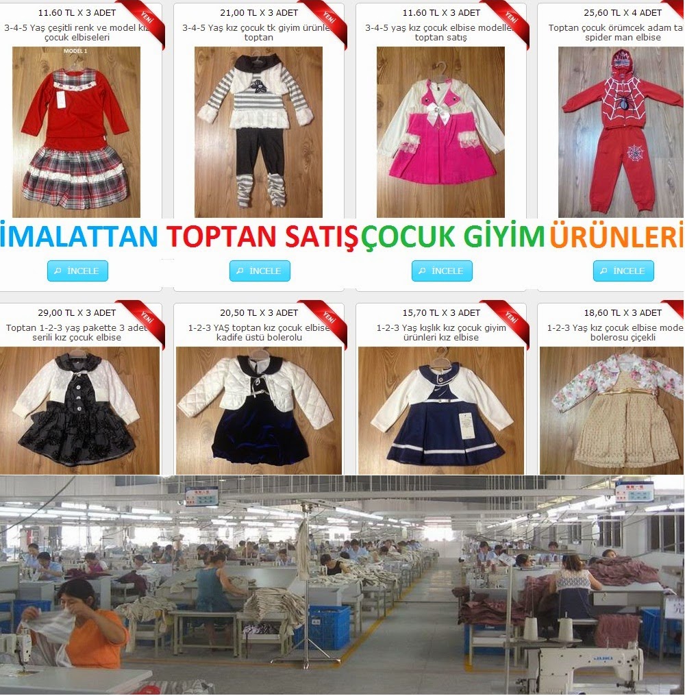 imalattan toptan çocuk giyim ürünleri Online satış merkezi