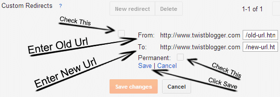 Custom URL Redirects