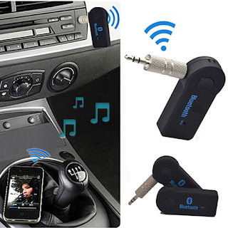 3.5mm USB Wireless Bluetooth Receiver Audio Music Adapter Home Car AUX Speaker