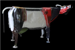 Larger-than-Life cow sculptures by P Gnana